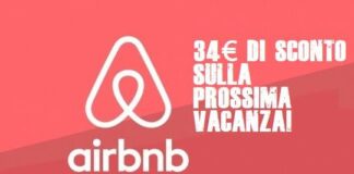 Airbnb 34€ in regalo per viaggiare!