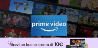 Ricevi un buono Amazon da 10€ guardando film e serie TV su Prime Video