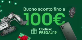 Sconto del 5% su Ebay con il codice PREGALI19
