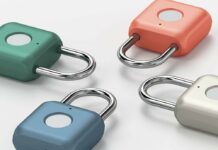 Lucchetto di sicurezza Xiaomi con lettore d’impronte digitali!