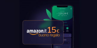 Buono 15€ Amazon grazie a Flowe