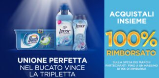 UNIONE PERFETTA: RIMBORSO DASH E LENOR