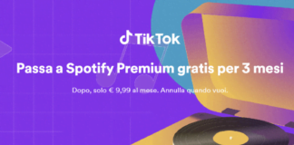 Spotify Premium è gratis per 3 mesi grazie a TikTok
