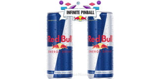 Red Bull Gratis con Infinite Pinball: ecco 300 set da 2 lattine