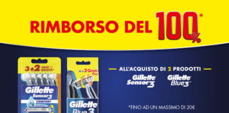 Gillette: rimborso del 100% su quello che acquistate, ecco come averlo
