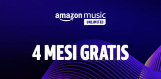 Amazon Music Unlimited è gratis per 4 mesi: la nuova offerta con milioni di brani