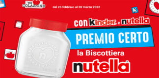 Nutella: ecco la biscottiera in regalo, il premio è certo al 100% per tutti