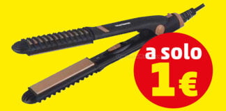 Piastra per capelli a solo 1 euro gratis a Penny Market, solo per due giorni