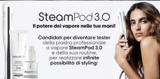 L’Oréal: diventando tester potete ricevere gratis la piastra a vapore SteamPod