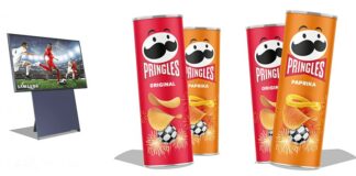 Pringles regala una smart TV OLED di Samsung da 43 pollici, ecco come averla