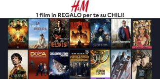 Chili con H&M regala film in omaggio in streaming: ecco come