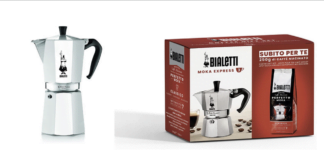 Bialetti sconta tutto al 46% su Amazon: ecco gli sconti