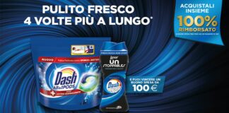 100% di rimborso con Dash e Lenor: ecco come averlo e ricevere dei buoni