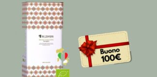 Buono da 100 euro gratis con Olio Dal Frantoio Extra Vergine Biologico