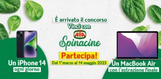 Grazie alle spinacine AIA potrete vincere un iPhone 14, ecco come