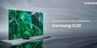 Samsung SMART TV da quasi 100 pollici con il programma tester