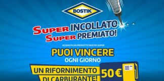 Buoni carburante fino a 50€ con Bostik, ecco come vincerli