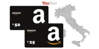 YouGov è il sito di sondaggi che vi fa guadagnare in soldi e buoni Amazon