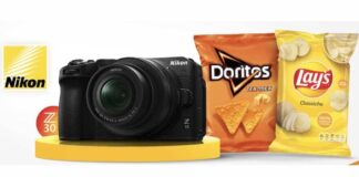 Lay’s e Doritos per vincere una fotocamera Nikon Z30