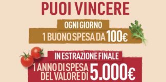 5000 euro di spesa GRATIS con il concorso piadina Loriana