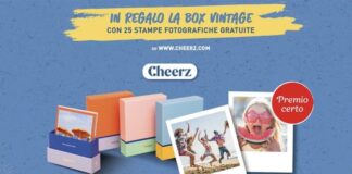 Box vintage con 25 stampe in regalo con Colussi