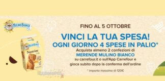 Mulino Bianco, il concorso 2023 ti fa vincere 120 € di spesa