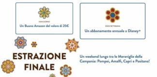 Kimbo regala Buoni Amazon, fine settimana e abbonamenti Disney+