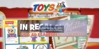 Milka in regalo con Toys Center fino ad esaurimento scorte