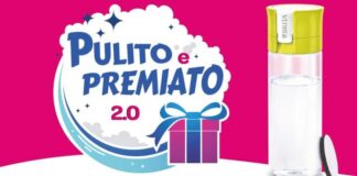 Pulito e Premiato 2.0, ecco una borraccia filtrante come premio sicuro