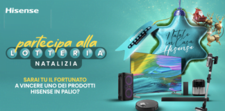 Hisense lancia il Contest di Natale, ecco la lotteria