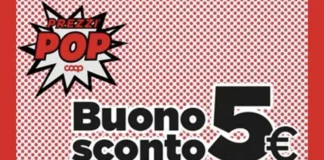 Coop Alleanza 3.0, un buono sconto di 5 € ogni 15 € di spesa