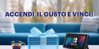 17 console Nintendo Switch gratis con Lavazza