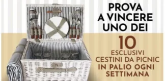 Lurisia e il suo concorso che regala cesti picnic Lurisia e il suo concorso che regala cesti picnic
