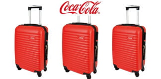 Concorso Coca-Cola: il trolley brandizzato è gratis se lo vinci