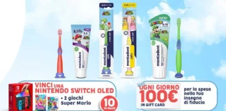 Mentadent Kids, il concorso che regala buoni e Nintendo Switch OLED Mentadent Kids, il concorso che regala buoni e Nintendo Switch OLED