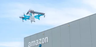 Amazon testa i droni per le consegne: ottima riuscita in Abruzzo