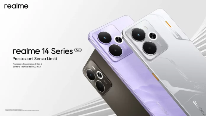 Realme 14 e 14T sono ufficiali anche in Italia: si parte da 299€, le specifiche