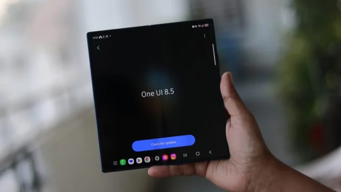Samsung testa One UI 8.5 su S23 Ultra e Fold6