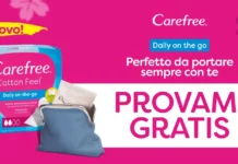 Provami Gratis Carefree rimborsa al 100% anche gli acquisti online Provami Gratis Carefree rimborsa al 100% anche gli acquisti online
