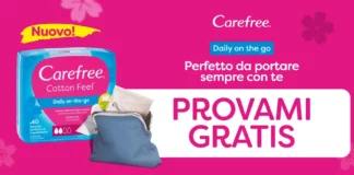 Provami Gratis Carefree rimborsa al 100% anche gli acquisti online Provami Gratis Carefree rimborsa al 100% anche gli acquisti online