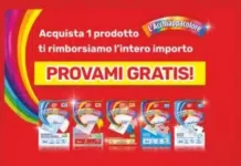 100% cashback L’Acchiappacolore rimborsa una confezione senza spese
