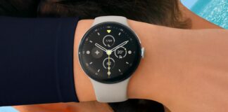 Nuova interfaccia meteo Gemini di Google su smartwatch Wear OS Google Pixel Watch