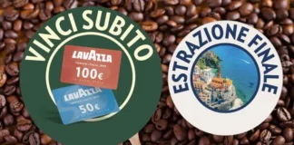 Lavazza lancia il concorso Amalfi, in palio buoni spesa e weekend Lavazza lancia il concorso Amalfi, in palio buoni spesa e weekend