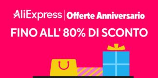 AliExpress: al via la campagna Anniversary con sconti fino all’80% AliExpress: al via la campagna Anniversary con sconti fino all’80%