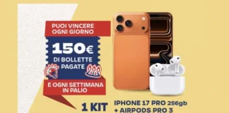 Divella Pasta e Vinci: in palio iPhone 17 Pro e voucher per le bollette Divella Pasta e Vinci: in palio iPhone 17 Pro e voucher per le bollette