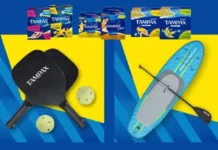 Tampax: concorso 2026 con racchette da mare e SUP Bestway in palio Tampax: concorso 2026 con racchette da mare e SUP Bestway in palio