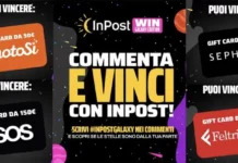 InPost Win Galaxy Edition concorso: gift card fino a 500 euro su Instagram InPost Win Galaxy Edition concorso: gift card fino a 500 euro su Instagram