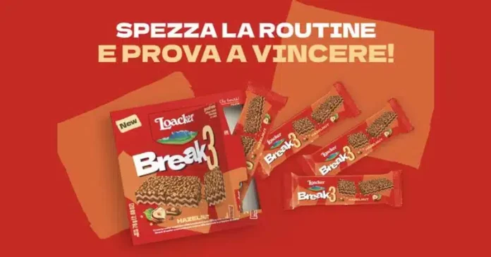 Loacker Spezza in 3 la Routine concorso: gift card e voucher in palio