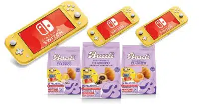 Minions Mini Mana Bauli, Nintendo Switch Lite in palio ogni settimana