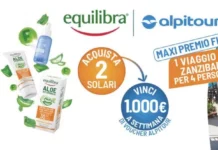 Equilibra concorso vacanza: Zanzibar e buoni viaggio da 1.000 euro Equilibra concorso vacanza: Zanzibar e buoni viaggio da 1.000 euro